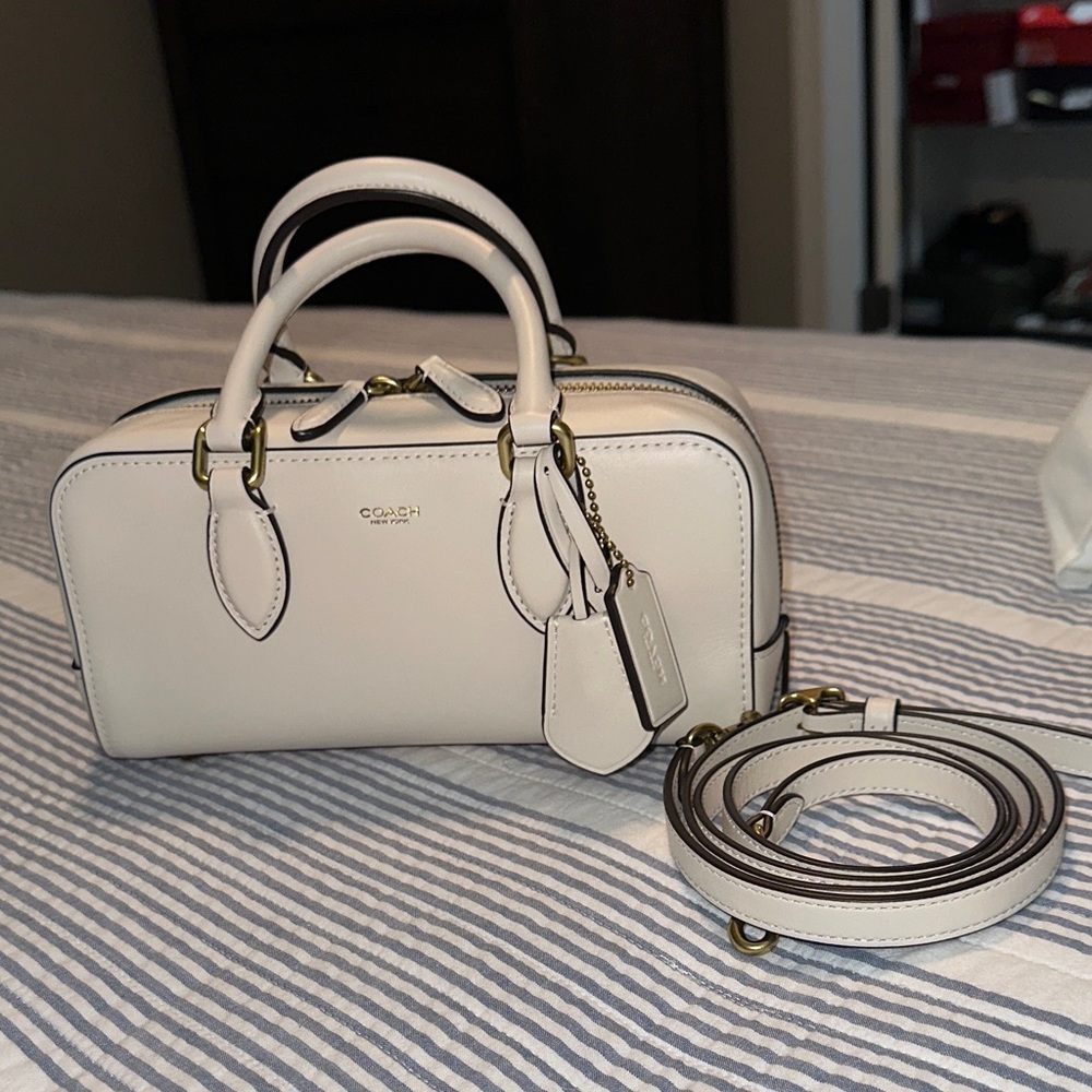 Coach Bowery 22 Leather Satchel